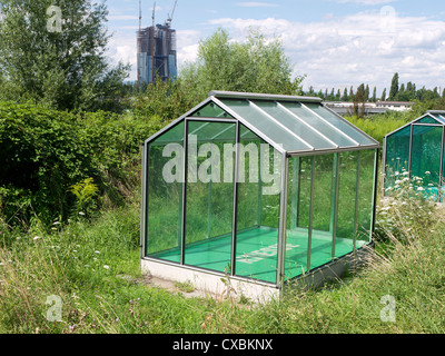Monument of Frankfurt`s Green sauce,Frankfurt-Oberrad,Germany Stock Photo